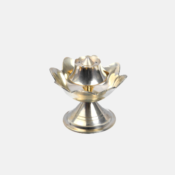 Brass Lotus Pathi Stand homeAharaa